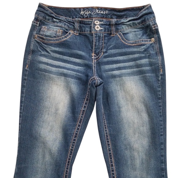 Ariya Jeans Women's Valetta‎ Stretch Bootcut Jeans Size 9/10 Short - Picture 3 of 12